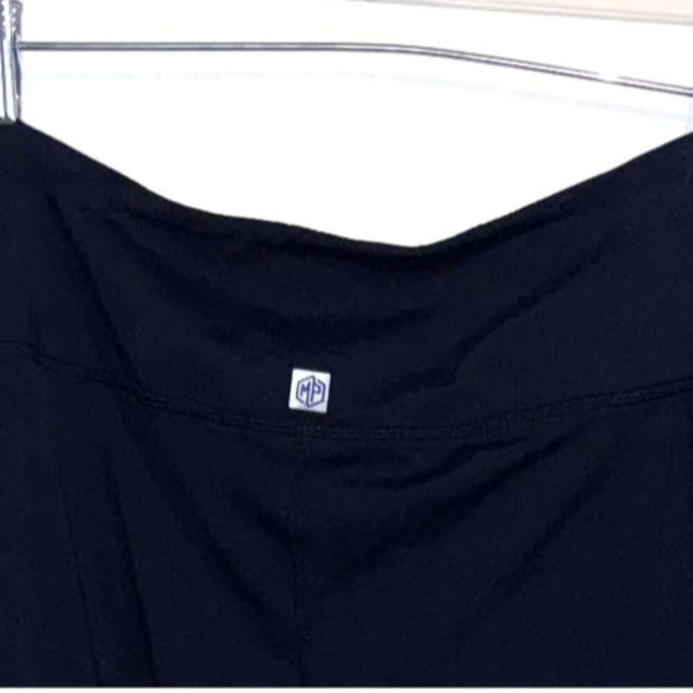 Black Yoga Pants Bootcut Stretch Size L - Picture 2 of 6